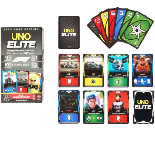 UNO Elite F1 kártyajáték - Mattel