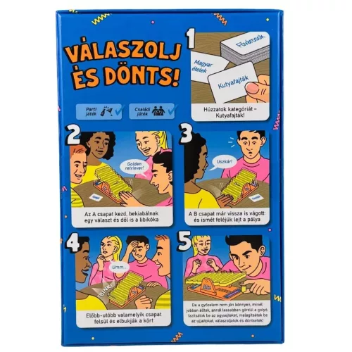Zajos siker társasjáték