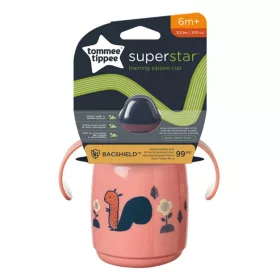   Tommee Tippee Superstar Itatópohár rózsaszín színben 300ml (6 hó meg )