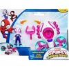 Póki és csodálatos barátai Ghost-Spider figura Copter járművel - Hasbro