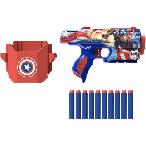 Nerf Marvel Amerika Kapitánya szivacslövő fegyver - Hasbro