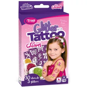 TyToo Gleamy csillámtetoválás szett