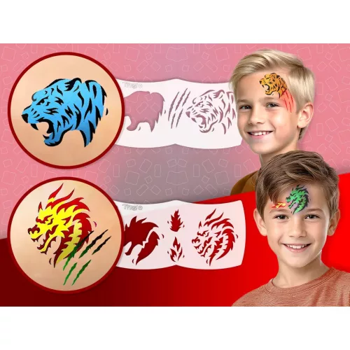 TyToo Első arcfestő szettem - Tigrisek és Sárkányok