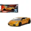Halálos iramban Lamborghini Gallardo fém autómodell 1/24 - Jada Toys