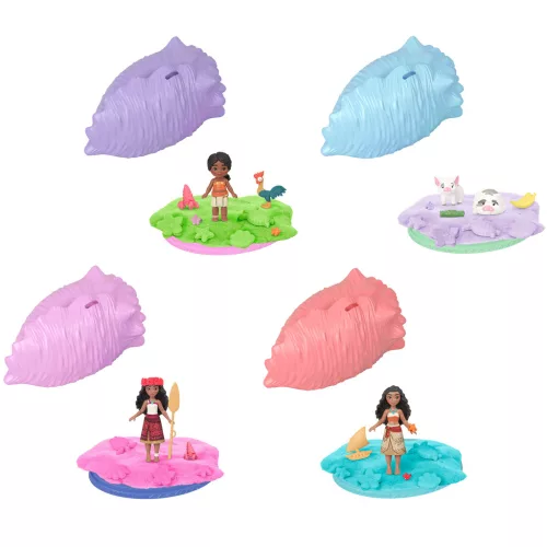 Disney Hercegnők Vaiana mini meglepetés homokzátony figurával - Mattel