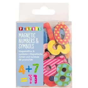 PlayBox Mágneses számok és szimbólumok 68db-os szett