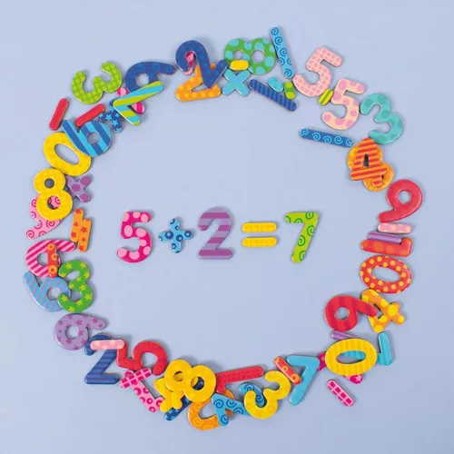 PlayBox Mágneses számok és szimbólumok 68db-os szett