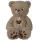 Nicotoy Barna plüss mackó bézs szalaggal 55 cm - Simba Toys