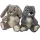 Nicotoy Ülő nyuszi plüss 20cm többféle változatban 1db - Simba Toys