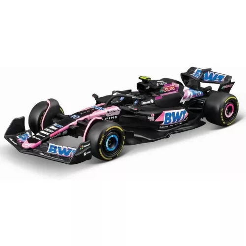 Bburago BWT Alpine F1 Team A524 (2024) F1 versenyautó fém autómodell 1/43 (Pierre Gasly #10)