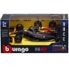 Bburago Red Bull RB21 F1 versenyautó fém autómodell 1/43 (Max Verstappen #1)