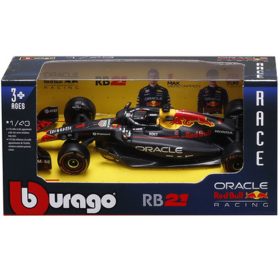   Bburago Red Bull RB21 F1 versenyautó fém autómodell 1/43 (Max Verstappen #1)