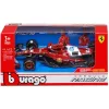 Bburago Ferrari SF-25 F1 versenyautó fém autómodell 1/43 (Charles Leclerc #16)