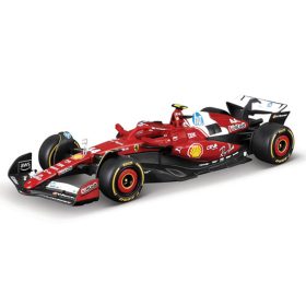   Bburago Ferrari SF-25 F1 versenyautó fém autómodell 1/43 (Lewis Hamilton #44)