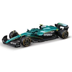   Bburago Aston Martin AMR25 Alonso F1 versenyautó fém autómodell 1/43 (Fernando Alonso #14)