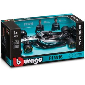   Bburago Mercedes-AMG Petronas F1 W16 Russell F1 versenyautó fém autómodell 1/43 (George Russell #63)