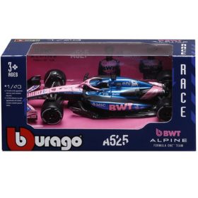   Bburago Alpine A525 Gasly F1 (2025) versenyautó fém autómodell 1/43 (Pierre Gasly #10)