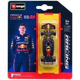   Bburago Oracle Red Bull RB21 Verstappen F1 (2025) versenyautó fém autómodell 1/64 (Max Verstappen