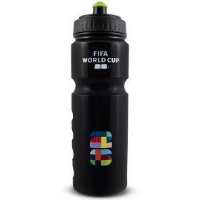 Hy-Pro FIFA műanyag kulacs fekete színben 750ml