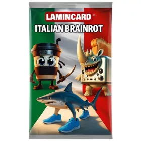 Italian Brainrot Lamincard gyűjthető kártya