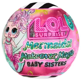 L.O.L. Surprise Makeover Magic Sellő bébi - színváltós