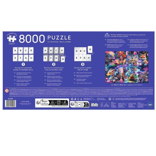 Színes világ prémium 8000 db-os puzzle – Trefl
