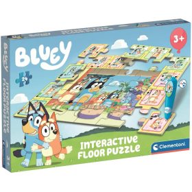   Bluey és barátai interaktív 24db-os padló puzzle - Clementoni