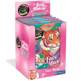   Crazy Chic Beauty állatos arcmaszk többféle változatban 1db - Clementoni
