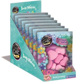   Crazy Chic Szív alakú fürdőbomba 8db-os szett - Clementoni