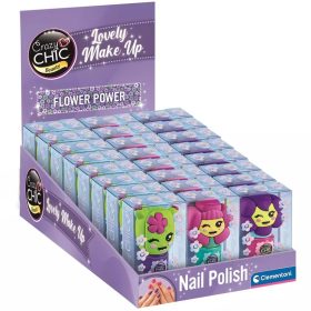   Crazy Chic Virágos körömlakk többféle változatban 1db - Clementoni