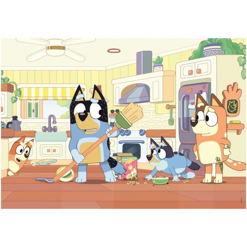 Bluey a konyhában 60db-os Supercolor puzzle - Clementoni