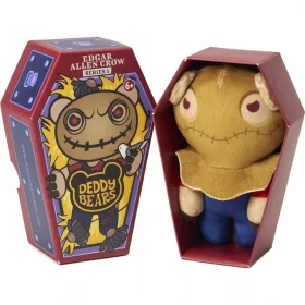   Deddy Bear Edgar Allen Crow plüss koporsóban, 5. sorozat, 15cm