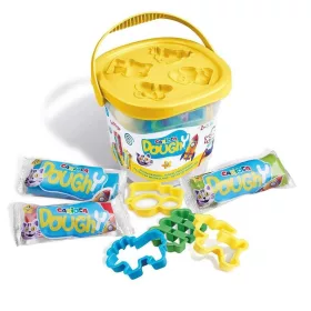 Doughy modellező gyurmakészlet figurákkal - Carioca