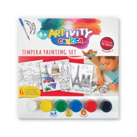   ARTivity Tempera festőkészlet 6x10ml temperával - Európa - Carioca