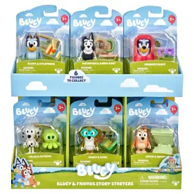 Bluey Bluey és barátai gyűjthető játékszettek S14 1db