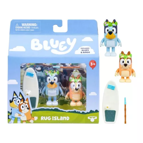 Bluey Dupla figura csomag - Sziget