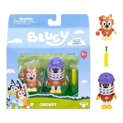 Bluey Dupla figura csomag - Krikett