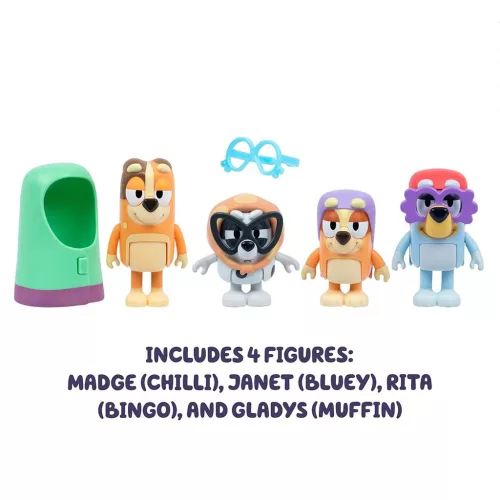 Bluey Nagymamák 4db-os játékszett