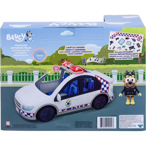 Bluey Rendőrautós játékszett figurával