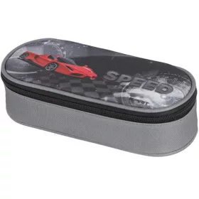 Spirit Speed sportkocsi mintás ovális tolltartó 20x10x6cm
