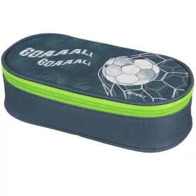 Spirit Goal focilabda mintás ovális tolltartó 20x10x6cm