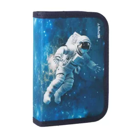   Spirit Space űrhajós mintás töltött kihajtható tolltartó 28db-os