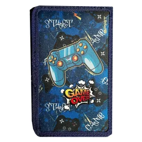   Spirit Game Over gamer mintás három szintes töltött tolltartó 28db-os