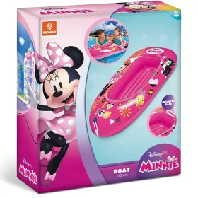 Minnie egér mintás felfújható csónak 112cm - Mondo Toys