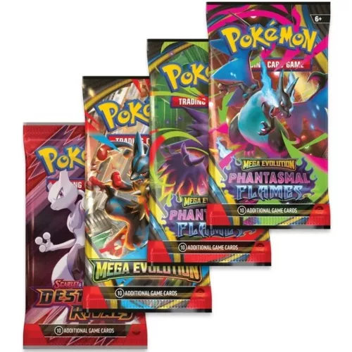 Pokémon TCG Mega Charizard Tin kártyacsomag fém dobozban kétféle változatban 1db