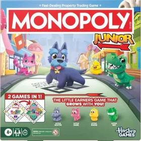 Monopoly Junior állatfigurás társasjáték - Hasbro