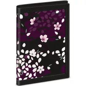 Ars Una Sakura virágos pénztárca 9x12,5x2cm