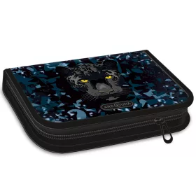   Ars Una Black Panther kihajtható töltött tolltartó 12,8x19,3x3,6cm