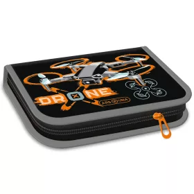   Ars Una Drone X kihajtható töltött tolltartó 12,8x19,3x3,6cm