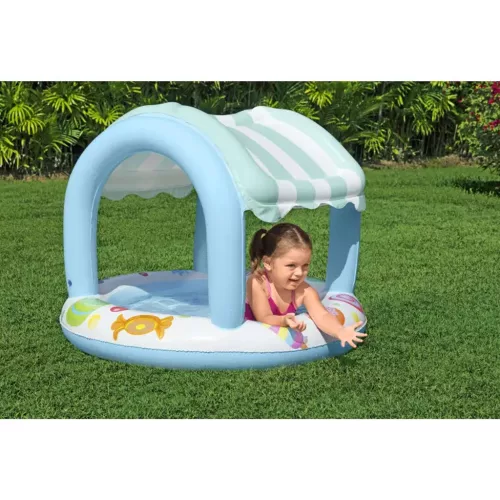 Bestway Sweet Shoppe™ pancsoló medence napvédő tetővel Ø 104 x 84 cm
